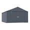 Arrow Storage Products Elite Galvalume Steel Premium Shed Storage Shed, 12 ft x 16 ft, Blue Grey EG1216AN - alternate 1